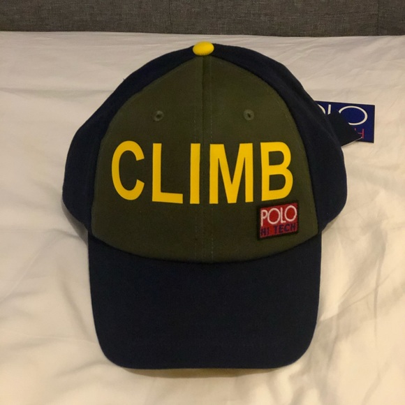 Polo Ralph Lauren Hi Tech Climb Cap Strapback NWT - Picture 2 of 5
